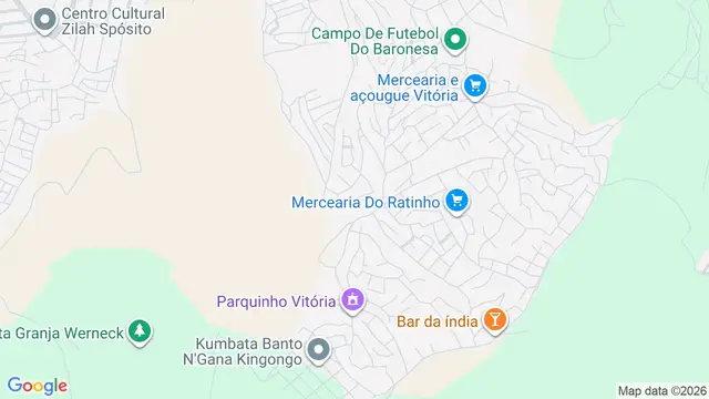 Mapa do bairro Ocupação Vitória (Granja Werneck), Belo Horizonte - MG