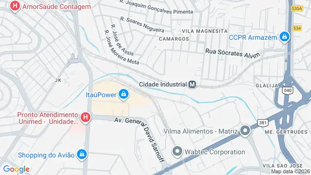 Mapa do bairro Virgínia, Belo Horizonte - MG - Rua Silvio De O Pacheco